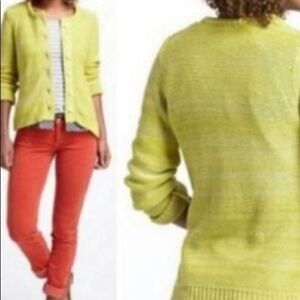 Field Flower Anthropologie Cardigan Sweater